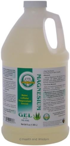 MAGNESIUM GEL with ALOE VERA 64 OZ