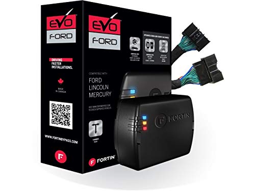 Fortin EVO-FORT3 Stand-Alone Add-On Remote Start Car Starter System for Ford Flip Key and Push-to-Start Vehicles