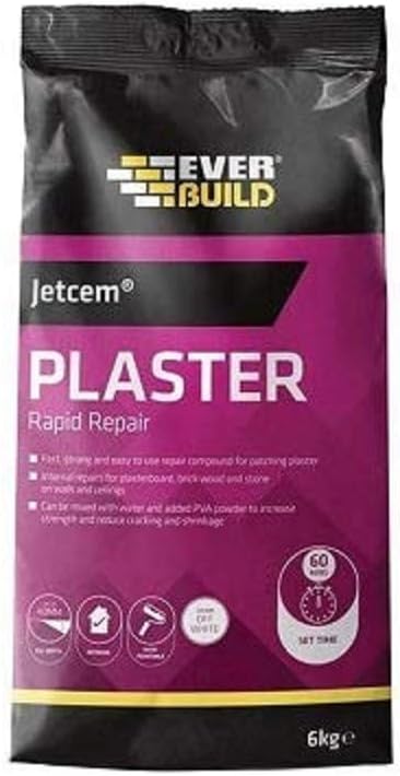 Everbuild Jetcem Plaster Rapid Repair 6 kg