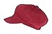 La Vogue Newsboy Cabbie Beret Cap for Women Beret Visor Bill Hat Red