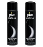 Pjur Original Silicone Based Body Glide Personal Lubricant Super Concentrated 100ml 2 Pack
