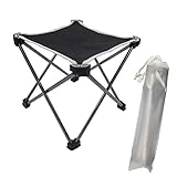 Uniprime Camp Stool for Women and Kids Small Folding Stool for Camping Backpacking Hiking Fishing Travel
