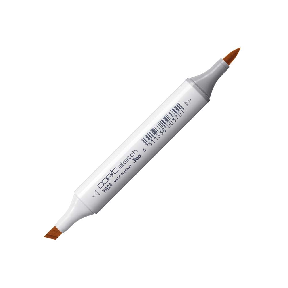 Copic Sketch Coloured Marker Pen - (YR-24) Pale Sepia, For Art & Crafts, Colouring, Graphics, Highlighter, Design, Anime, Professional & Beginners, Art Supplies & Colouring Books — image 1