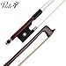 VALE Brazilwood Violin Bow with Light Weight Bow Case (Full Size)