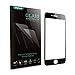 Jelly Comb iPhone 7 Screen Protector, Full-Cover Tempered Glass Curved Screen Protector, Anti-Fingerprint HD Screen Protector for Apple iPhone 7 - Black