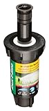 Rain Bird 1802HEVN15 High Efficiency Professional Pop-Up Sprinkler, Adjustable 0&deg; - 360&deg; Pattern, 8' - 15' Spray Distance, 2" Pop-up Height