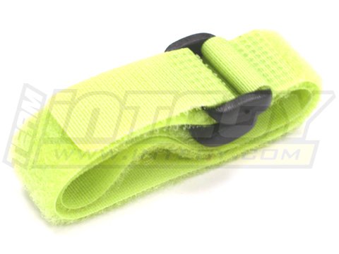 Integy RC Model Hop-ups C23107GREEN Universal Battery Straps (2) 200mm Length
