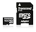 Transcend TS16GUSDHC10 16GB MicroSDHC Class 10 Memory Card with Adapter