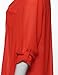 MBE Women's Henley Neck w/ Pocket 3/4 Sleeve Sheer Blouse Top