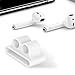 Lwsengme Premium Quality Shock Resistant Silicone Holder Compatible with Apple AirPods (Airpods Holder-White)