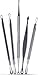 Professional Blackhead Blemish Remover Kit - Pimple Comedone Removal 5-In-1 Extractor Tool Kit with Zit Popper - by Utopia Care
