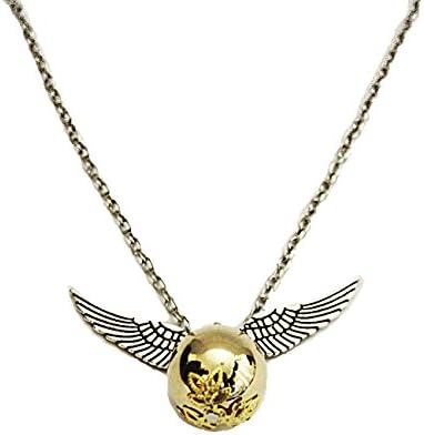 Necklace Golden Snitch Quidditch Harry Potter Silver Plated