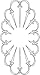 CMT RCS-806 Spanish Fan Templates for Router Carver System