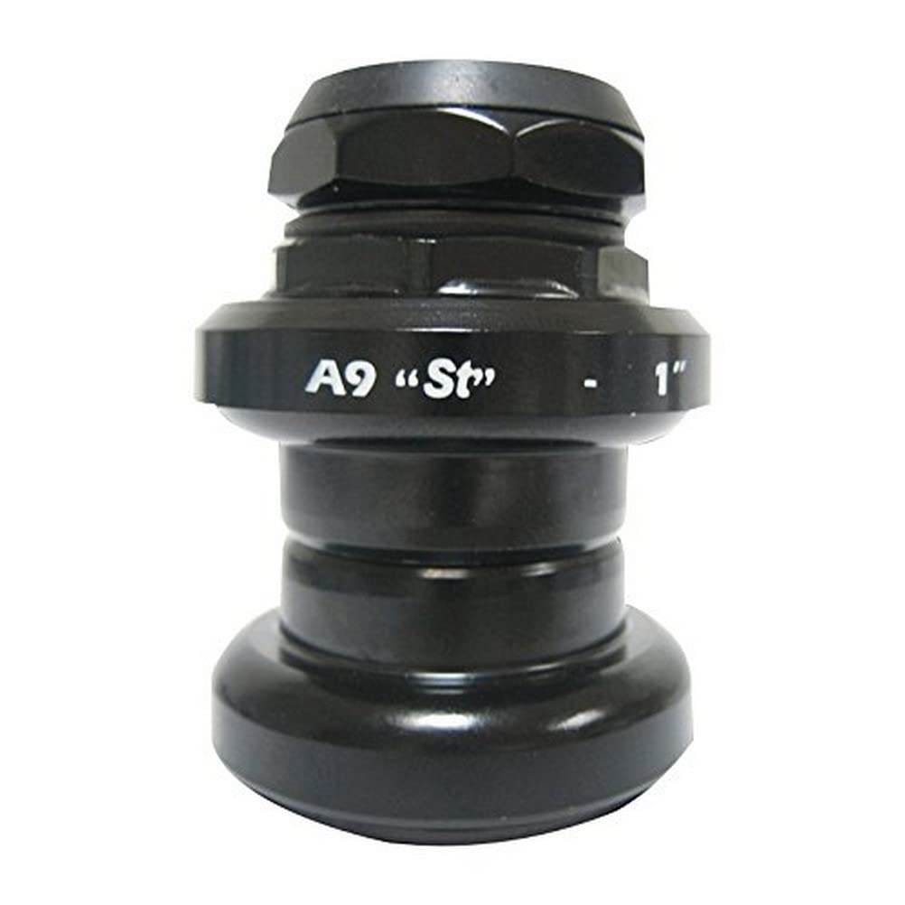 Stronglight Threaded Steel Headset - Black, 25.4 mm