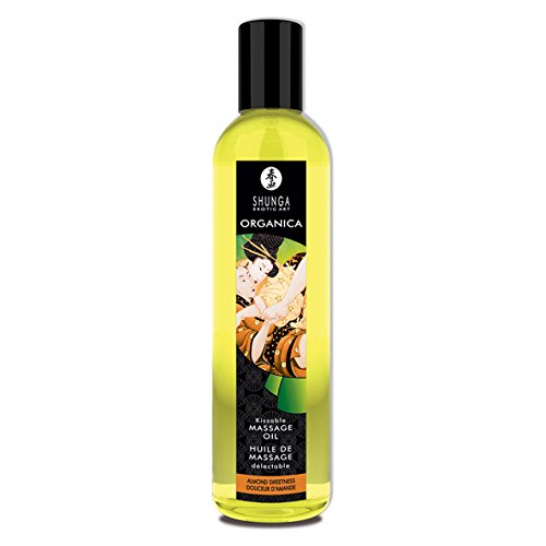 Shunga Massage Oil, Almond Sweetness, 8 Ounce