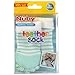 Nuby Soothing Teether Sock, Aqua Stripes
