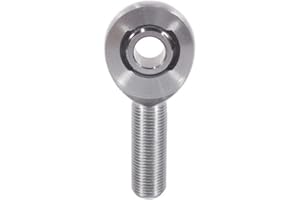 QS Components XML 8-10, 1/2 X 5/8-18 Chromoly Teflon Kevlar Male LH Rod End, Heim Joint Heims