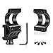 Modkin LED Flashlight Offset Ring Side Gun Mount for Flashlight/Laser with Quick Release - Black