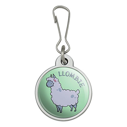 Llombie Llama Zombie Jacket Handbag Purse Luggage Backpack Zipper Pull Charm