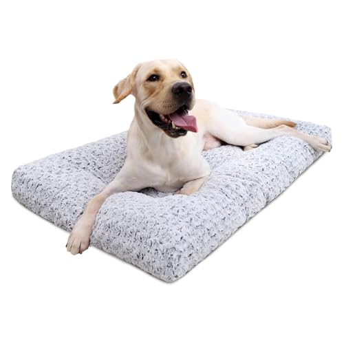 KSIIA Plush Dog Crate Bed