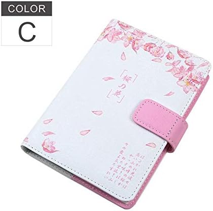 Hardcover Executive Notebooks|Cherry Blossom Print planner focus bullet journal BUJO notebooks undated Daily calendar Stationery agenda TO DO LIST| A6 (C)