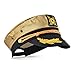 Captain Ford’s Unisex Snapback Neon Captain Hat - Perfect for Parties (Gold)