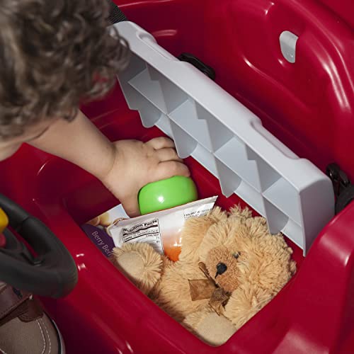 Step2 Whisper Ride Cruiser Kids Push Car, Ride On Car with Seat Belt