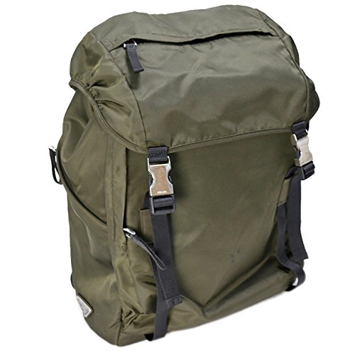 安い購入 Prada プラダ リュックサック カーキ 中古 B0762lb6jw Www Krgroup Com