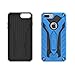 Zizo Static Series for iPhone 8 Plus Case Military Grade Drop Tested with Kickstand iPhone 7 Plus iPhone 6s Plus Case Blue Black
