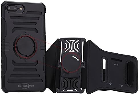 HaRachaman Galaxy S7 plus Sports Armband Detachable & Rotating Sports Armband Built-in iron Designed for Car Holder Shockproof Phone Case for Samsung Galaxy S7 plus
