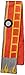 Kidorable Boys' Little Fireman Hat Scarf Set, Red, Small
