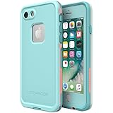 Lifeproof FRĒ Series Waterproof Case for iPhone 8 &amp; 7 (ONLY) - Retail Packaging - Wipeout (Blue Tint/Fusion Coral/Mandalay Bay)