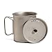 Vargo Titanium Ti-Lite 750 Mug - Lightweight and Durable Camping and Backpacking Mug with Lid