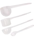 Amazon.com: 10cc Long Handle Measuring Scoop (2 Teaspoon / 10mL) -  Heavy-Duty Plastic Spoon for Powders, Pre-Workout, Supplements, and Spices,  1-Pack: Home & Kitchen