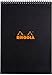 Rhodia - Wirebound Notepad - Graph - 80 Sheets - 8 1/4 x 11 3/4