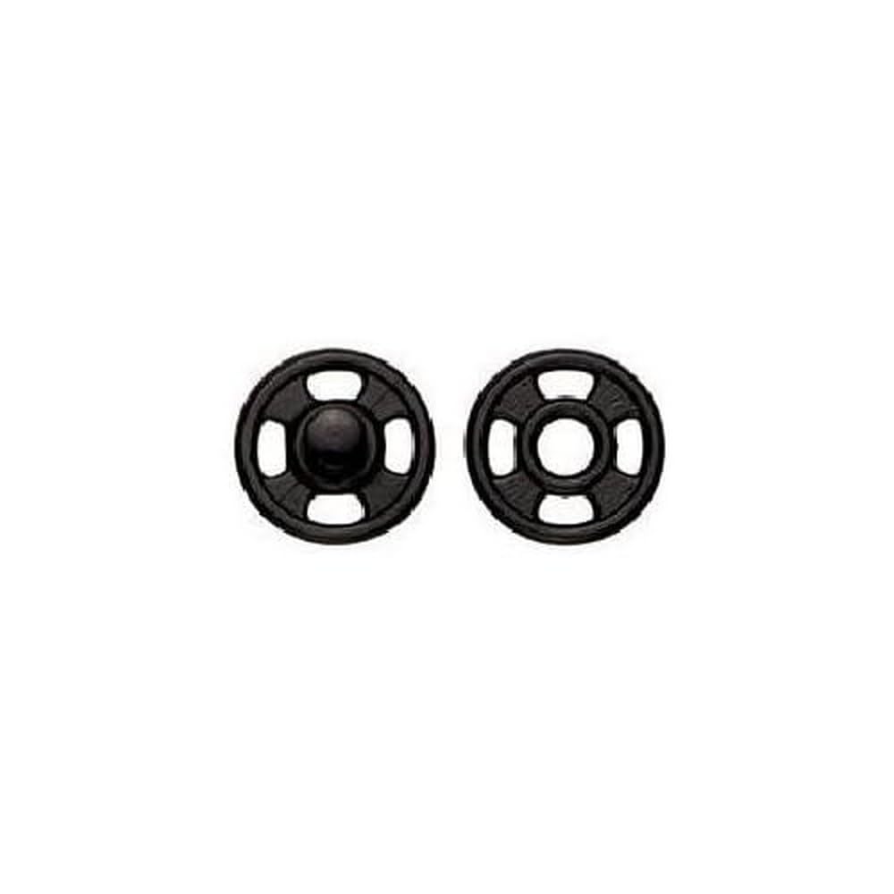 Prym 341513 Sewing Press Studs MS 9 mm Black