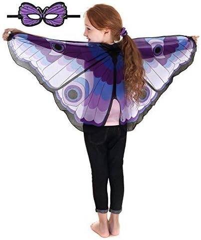 Douglas Toys Dreamy Dress-Ups 50562 Purple Butterfly Wings and Matching Mask by Douglas Toys