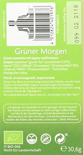 Yogi Tea Grüner Morgen Bio (1 x 30.6 g) – Bild 4