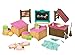 Li'l Woodzeez Family Treehouse - 22pc Playset with Ladders, Slides, and Stairs - Toy Houses and Playsets for Animal Figurines - Gifts for 3 Year Olds