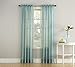 No. 918 Erica Crushed Sheer Voile Rod Pocket Curtain Panel, 51