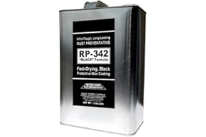 RP Military-Grade Rust Preventatives Cosmoline RP-342 Black Rust Preventative (1-Gallon Can, 128 oz, 3785 ml) - Vehicle Under