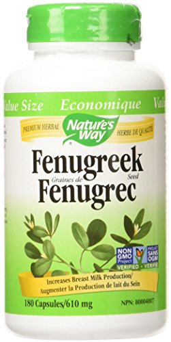 Nature's Way Fenugreek Seed 180 Count