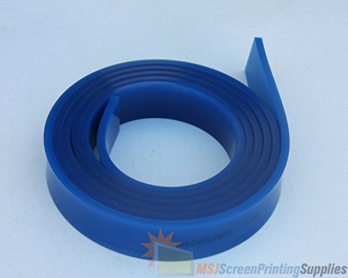 80 Durometer, Screen Printing Squeegee Blade, 12' Feet Roll
