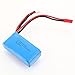 7.4V 1100mAh Li-Po Helicopter Battery for WLtoys A949 A959 A969 A979 V912 V913 V262 L959 T23 T55 F45 Spare Part Rrpalcement