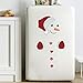 IARTTOP Cute Santa Claus Wall Sticker，Vinyl Christmas Reindeer Art Wall Decal Kitchen Fridge Window DIY Wall Sticker Home Decor