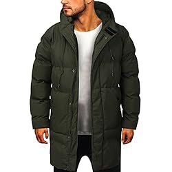 Tiljvks Men's Winter Coats 4xl Parka Winter Coat