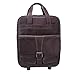 Jill-e Designs Professional Leather Rolling Camera Bag, Large, Multi-Use, Brown (144751)