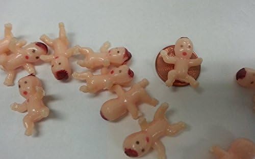 Bridalplace1 36 Small Plastic Babies Party Favor - Ice Cube Game - Water Broke