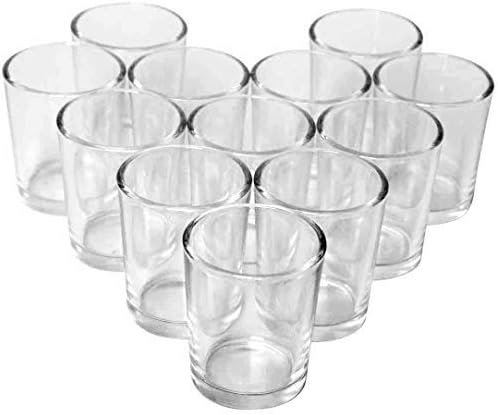 Hosley Set of 72 Clear Votive Tea Light 