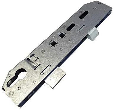 Mila Upvc Door Lock 35mm Backset Gearbox Coldseal Upvc Twin Dual Spindle, Silver